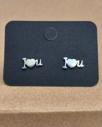 31  α  σκουλαρικια  I LOVE YOU (1)